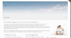 Desktop Screenshot of lteanbieter.com