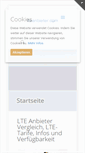 Mobile Screenshot of lteanbieter.com